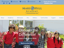 Tablet Screenshot of marshill.edu